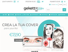 Tablet Screenshot of gekettostore.com